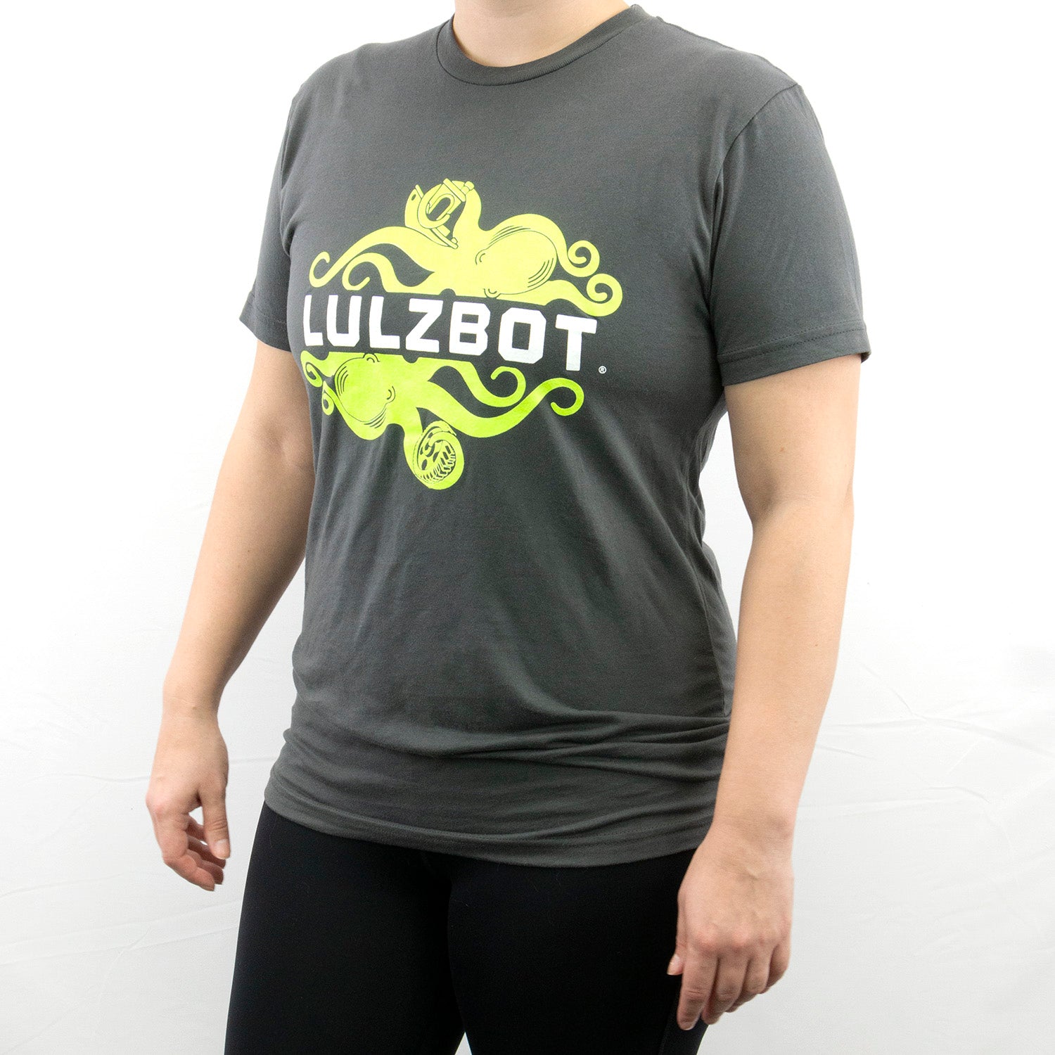 LulzBot Benchy T-shirt, Charcoal gray