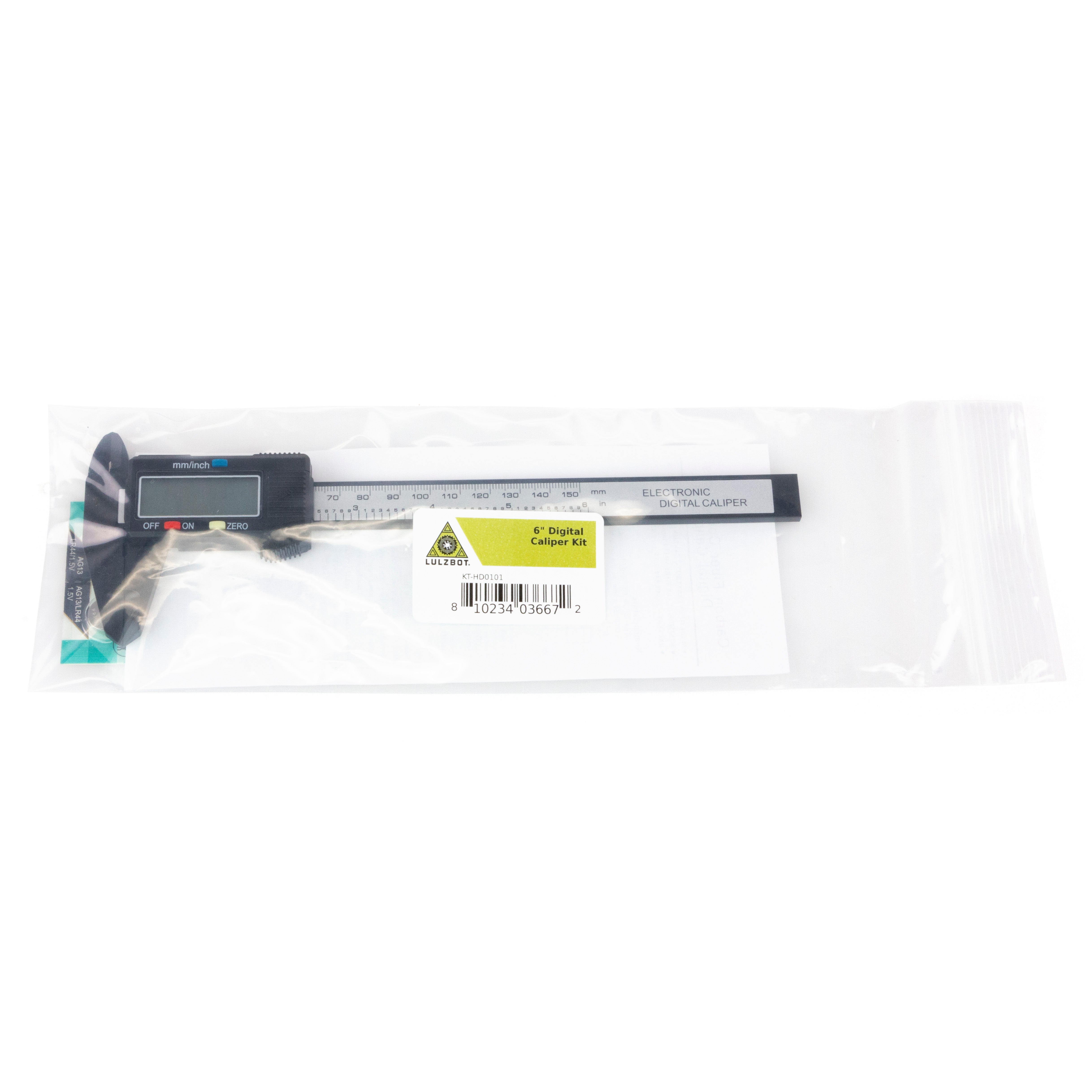 6" Digital Caliper Kit