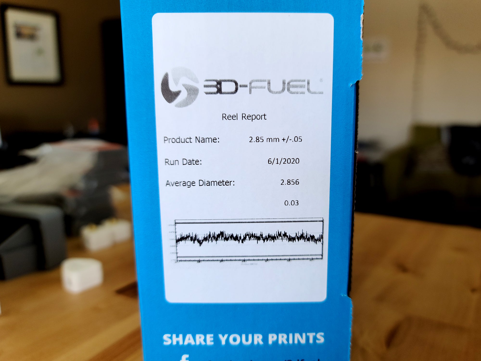 3D-Fuel Standard PLA+ Filament