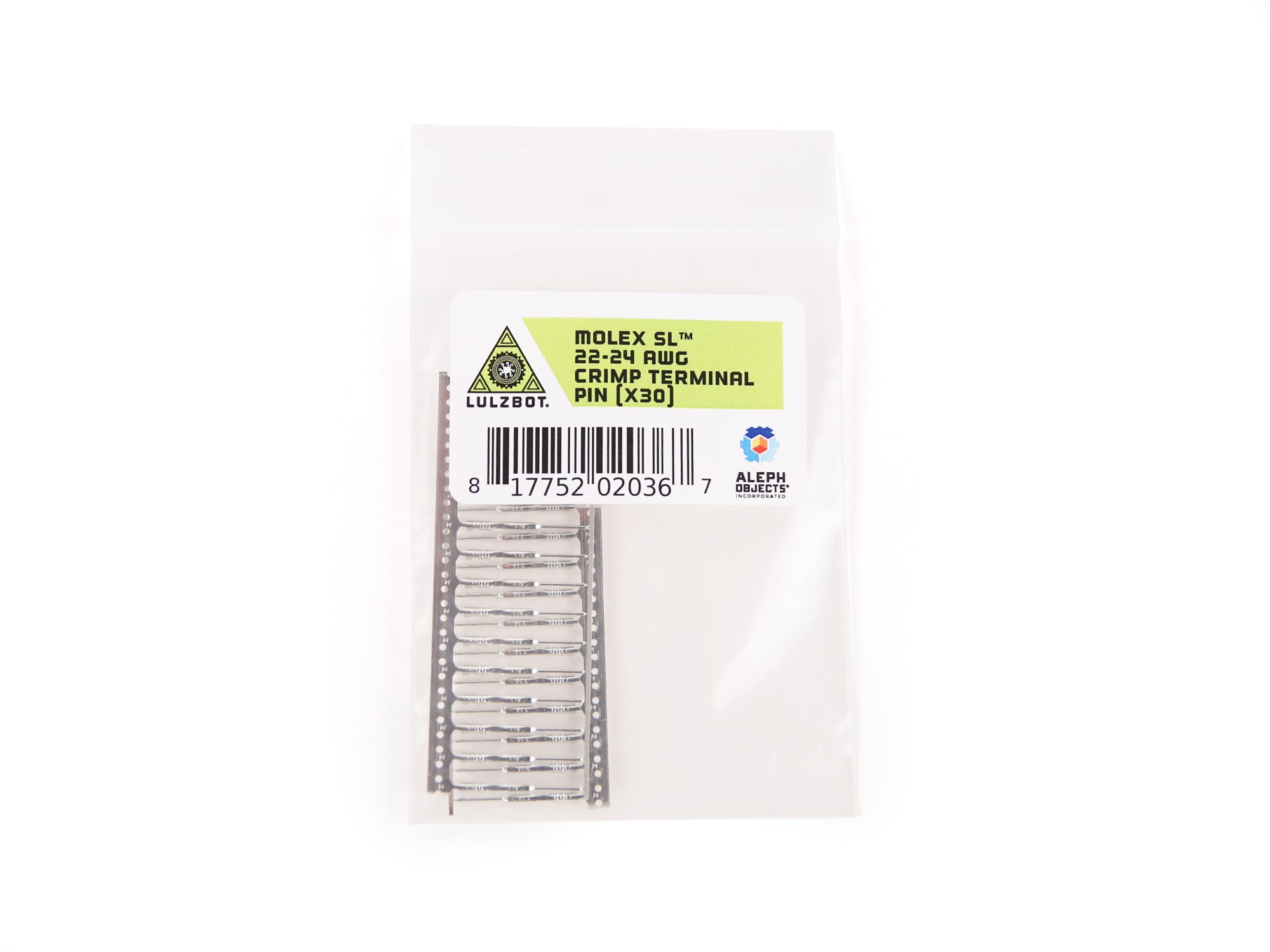 Molex SL™ 22-24 AWG Crimp Terminal Pin (x30)