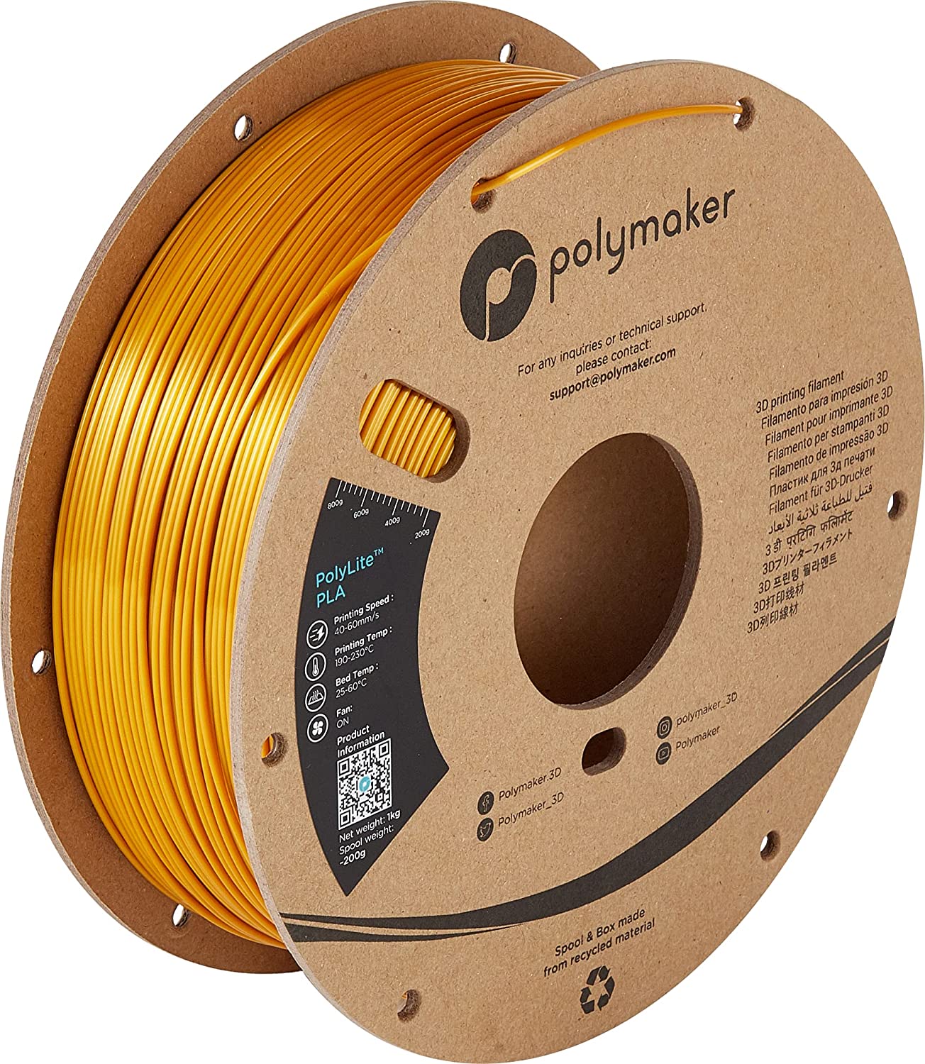 Polymaker PolyLite PLA Filament