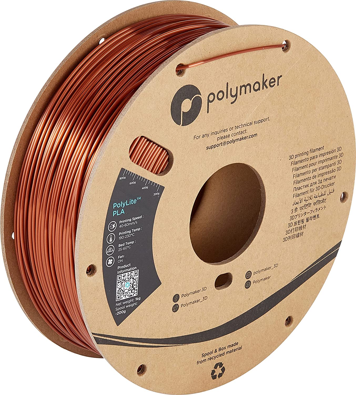 Polymaker PolyLite PLA Filament