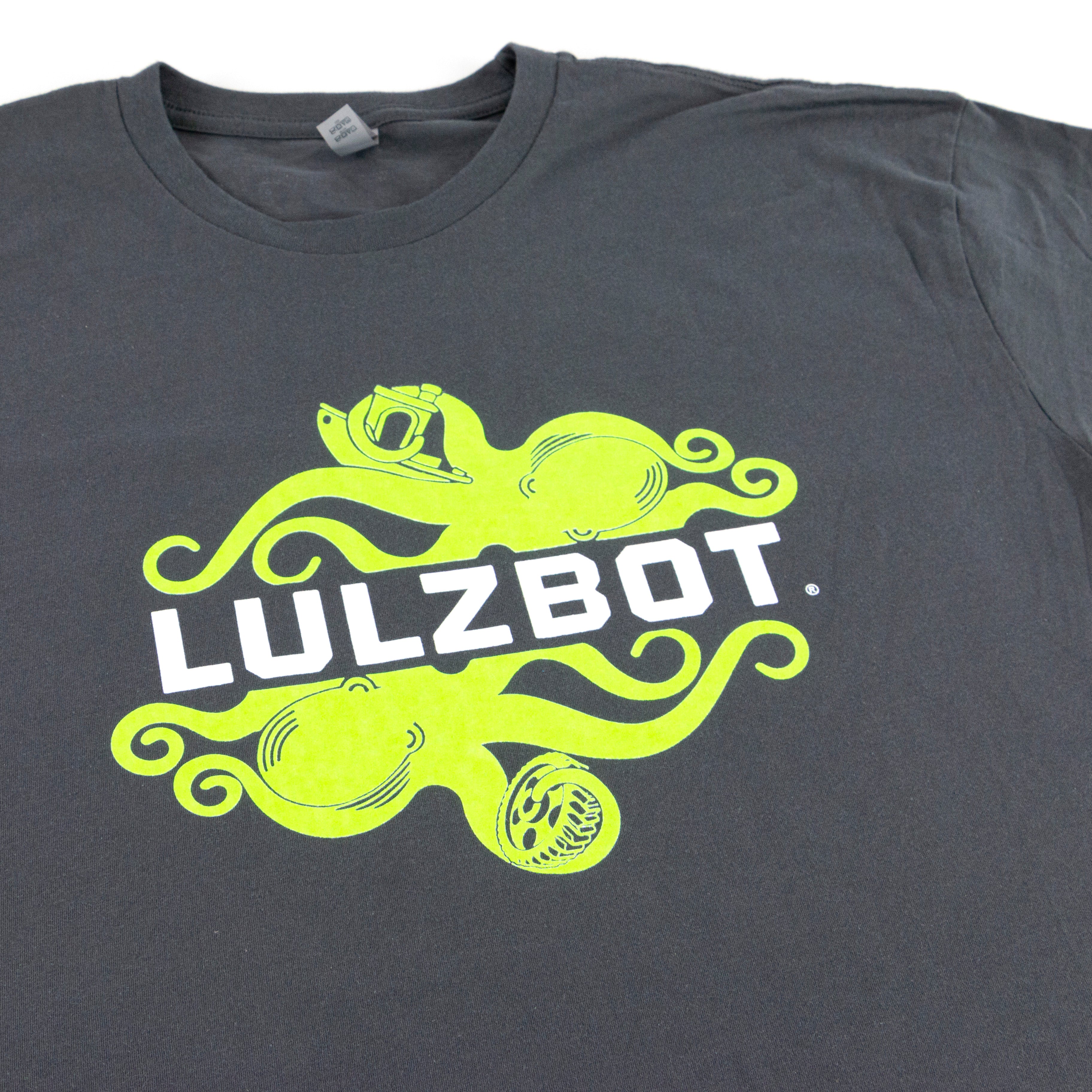 LulzBot Benchy T-shirt, Charcoal gray