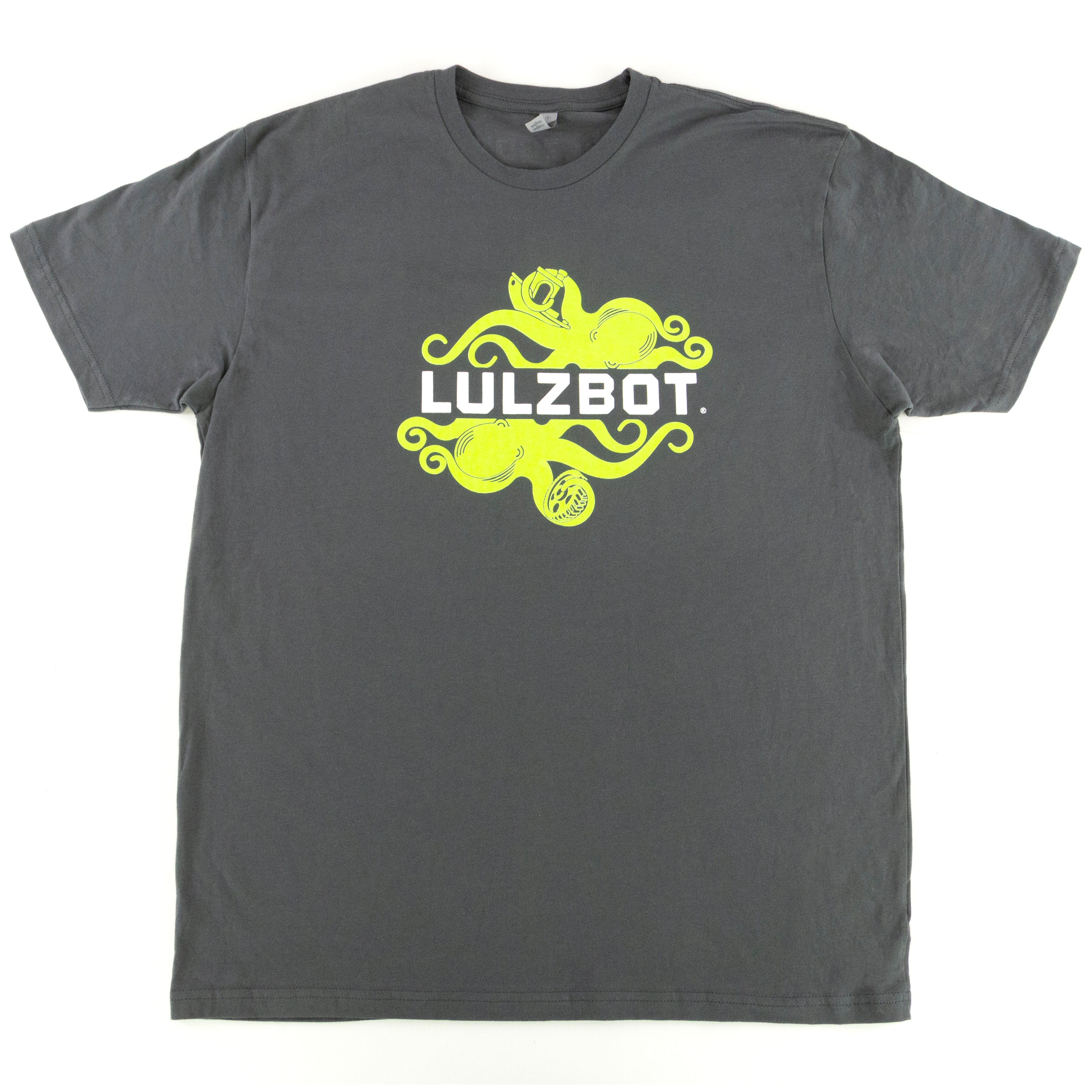 LulzBot Benchy T-shirt, Charcoal gray