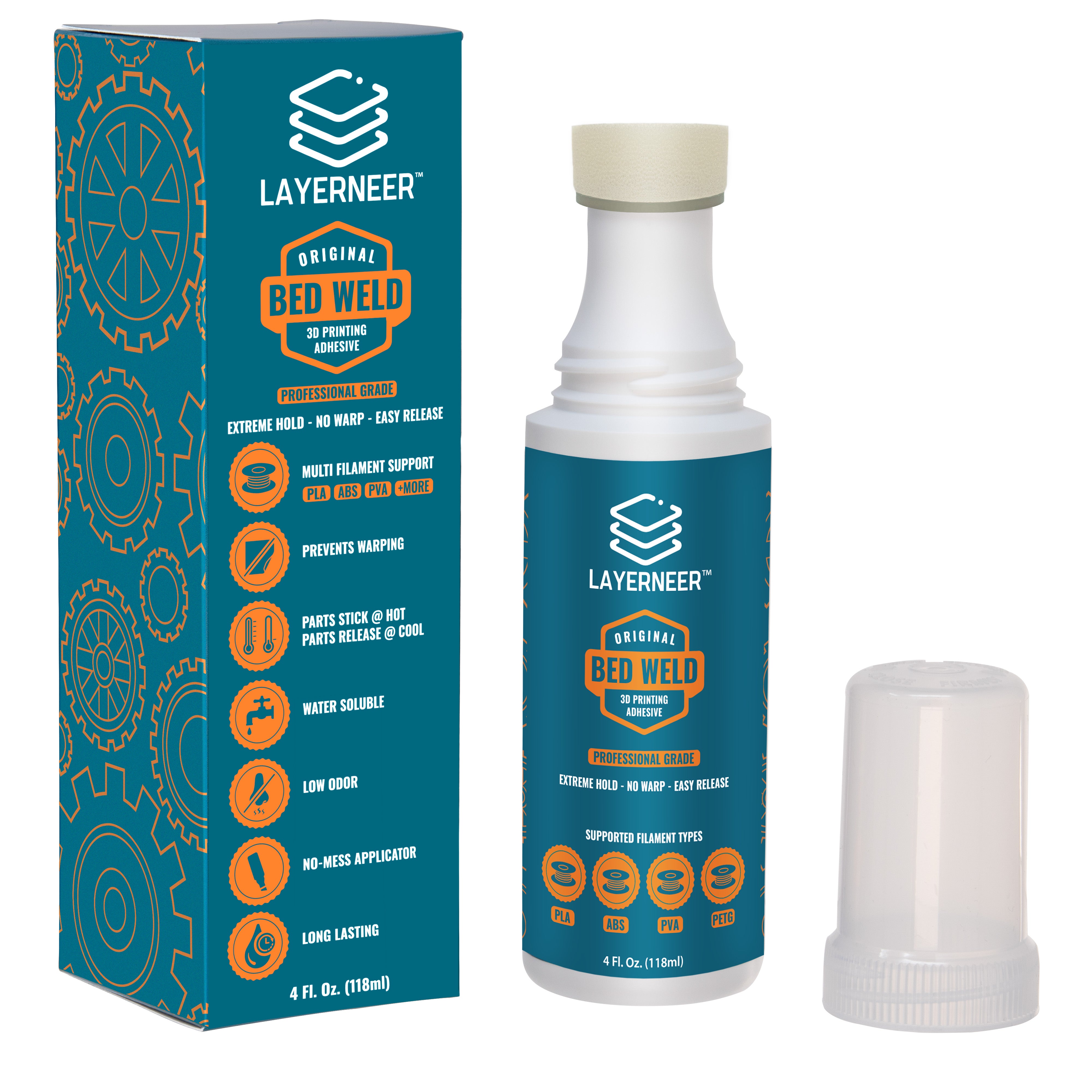 Layerneer Bed Weld - 3D Printing Adhesive