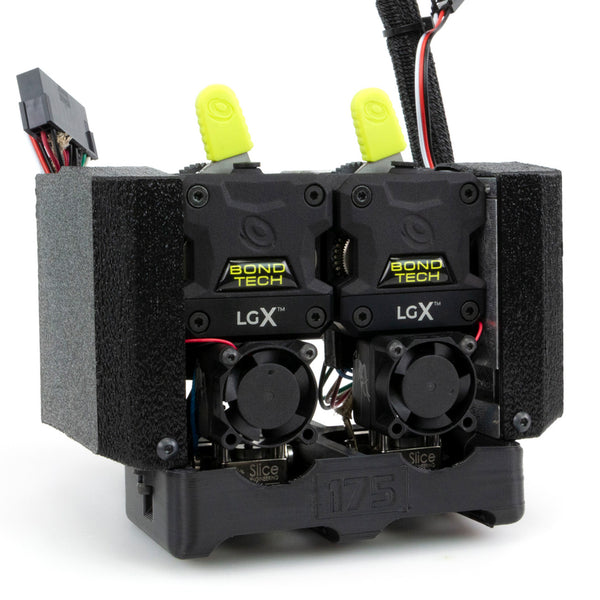 LulzBot Twin Nebula 175 Dual Tool Head | Nickel Plated Brass | 0.5 mm