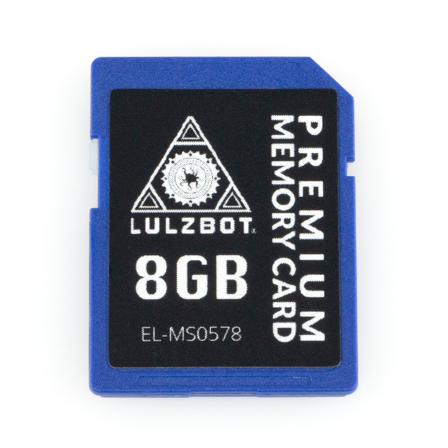 LulzBot SD Card 8GB C10 U1, Packaged for Retail